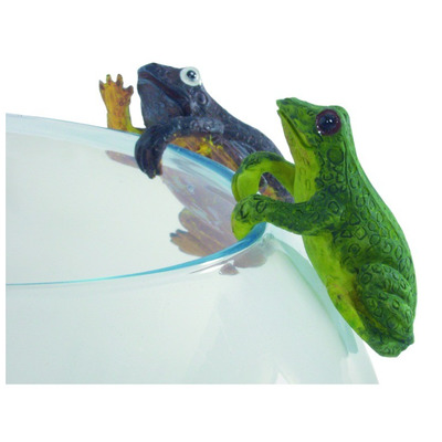 Obrázok Visiaca žaba z polyresinu 8cm