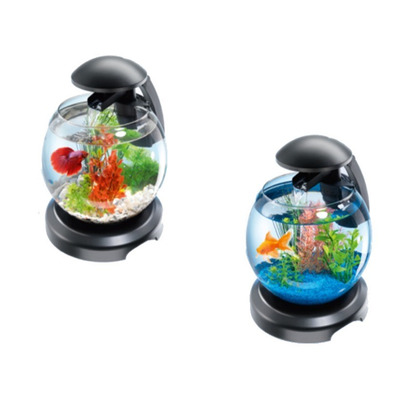 Tetra Cascade Globe - LED akvarijný set 6,8 l čierny
