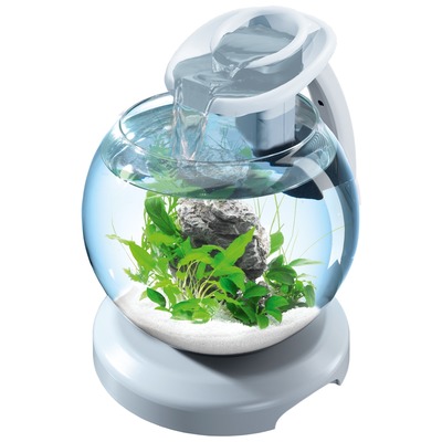 Tetra Cascade Globe DUO Waterfall - LED akvarijný set 6,8 l biely