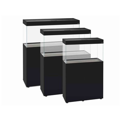 Akvárium OPTISET 240 čierne 121x41x56cm 240L