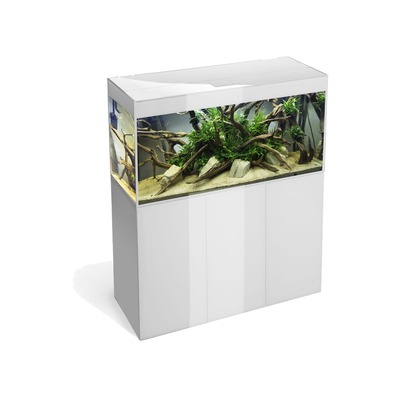 Aquael GLOSSY akvarijný set 150 biely (150x50x63) 405 L