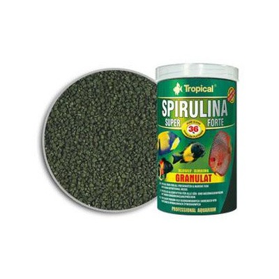 Obrázok TROPICAL-Super Spirulina Forte granulát 36% 100g doypack