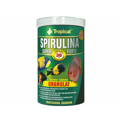 Obrázok TROPICAL-SuperSpirulinaForte gran.36% 1000ml