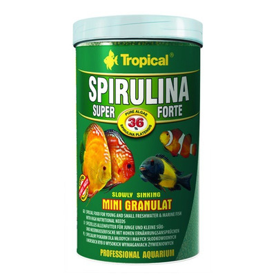 Obrázok TROPICAL-SpirulinaForteMini gran.36% 250ml