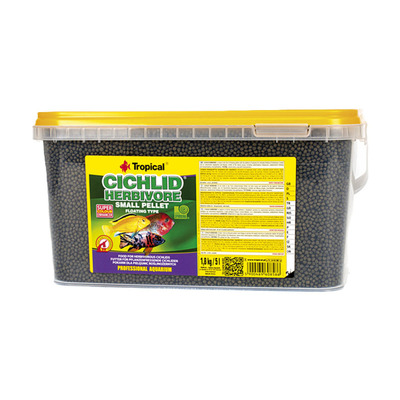TROPICAL- Cichlid Herbivore S Pellet 5L/1,8kg