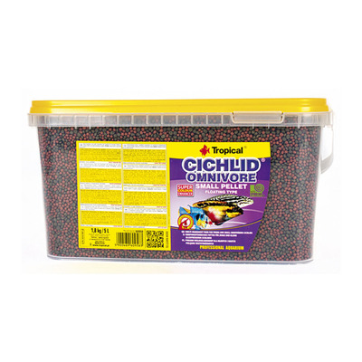 TROPICAL- Cichlid Omnivore S Pellet 5L/1,8kg