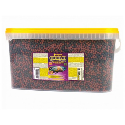 TROPICAL-Cichl.Omnivore M Pellet 10L/3,6kg