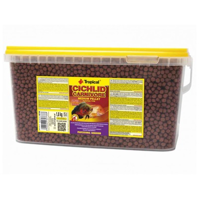 TROPICAL-Cichl.Carnivore M Pellet 5L/1,8kg