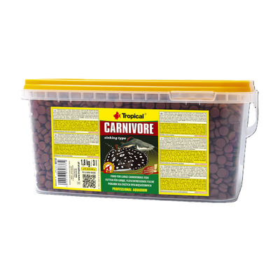 TROPICAL-Carnivore 3L/1,8kg tabletky