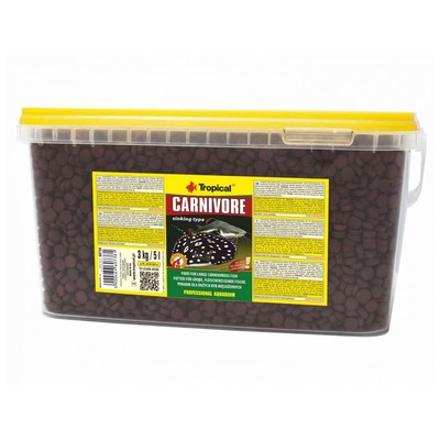 TROPICAL-Carnivore 5L/3kg tabletky