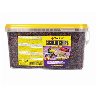TROPICAL- Cichlid chips 5L/2,6kg