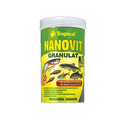 Obrázok TROPICAL- Nanovit granulát 100ml/70g