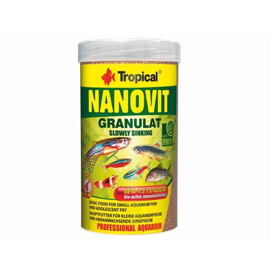 Obrázok TROPICAL- Nanovit granulát 250ml/175g