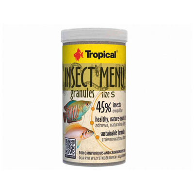 TROPICAL - INSECT MENU GRANULES S 250ml/135g