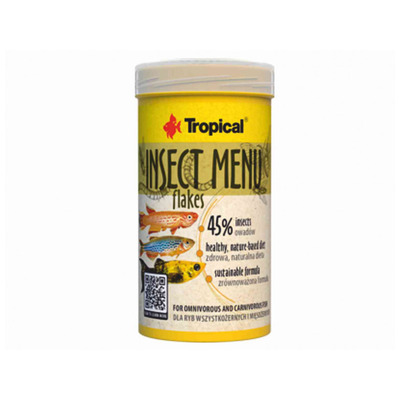 TROPICAL - INSECT MENU FLAKES 100ml/20g