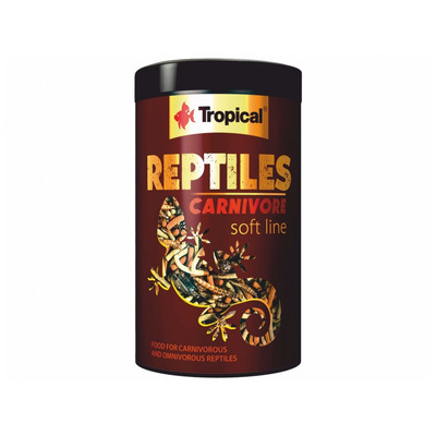 Obrázok TROPICAL-Reptiles Soft Carnivore 1000ml/260g