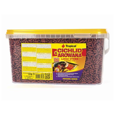 TROPICAL-Cich.ArowanaLargeSticks 5L/1,5kg