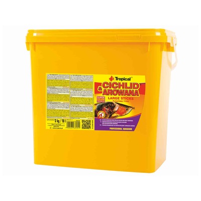 TROPICAL-Cich.ArowanaLargeSticks 10L/3kg