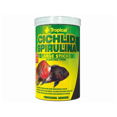 TROPICAL-Cichl.Spirul.LargeSticks 1000ml/300g
