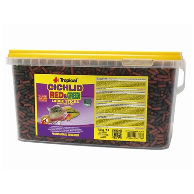 TROPICAL-Cichl.Red&GreenLargeSticks 5L/1,5kg