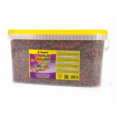 TROPICAL-Cichl.Red&GreenLargeSticks 10L