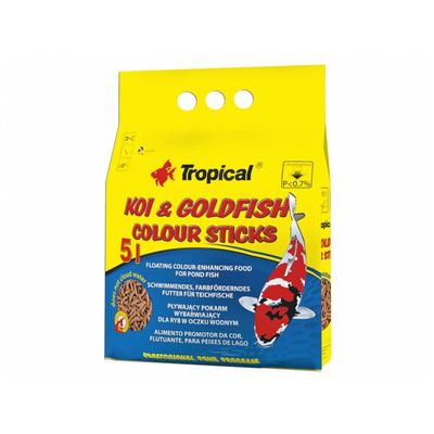 Obrázok TROPICAL-POND Koi-goldfish Colour sticks 5L