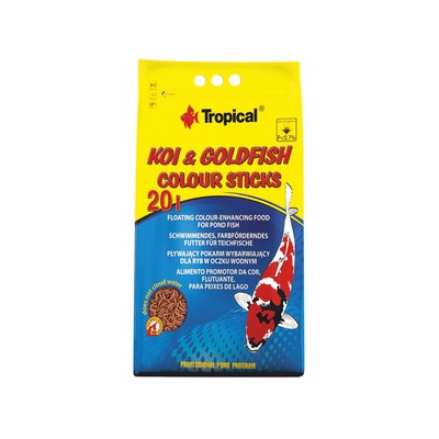 Obrázok TROPICAL-POND Koi-Goldfish Colour sticks 20L