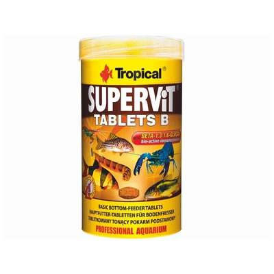 Obrázok TROPICAL-Supervit Tablets B 250ml/150g cca 830 tab. ponárajúce sa