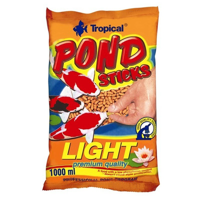 Obrázok TROPICAL-Pond Sticks Light 1L/90g sáčok