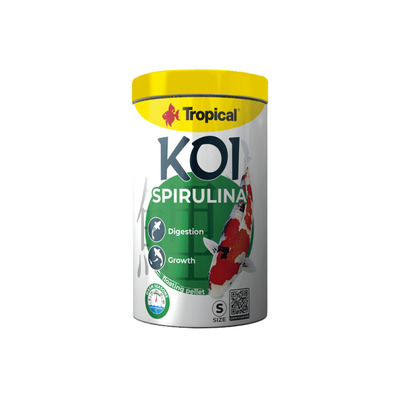 TROPICAL- KOI SPIRULINA PELLET S 1000ml/320g