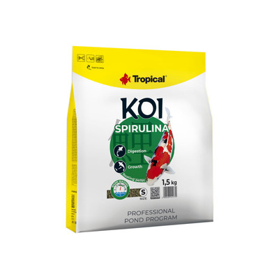 TROPICAL- KOI SPIRULINA PELLET S 5L/1,5kg