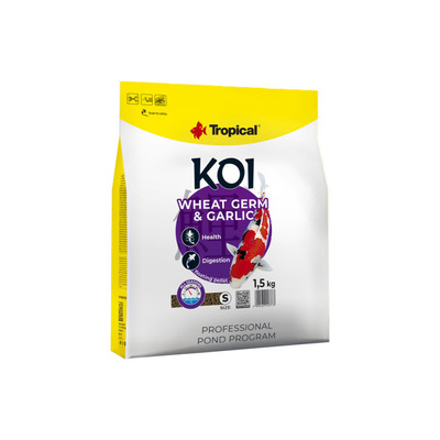 TROPICAL- KOI GERM&GARLIC PELLET S 5L/1,5kg