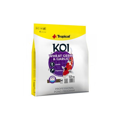 TROPICAL- KOI GERM&GARLIC PELLET M 5L/1,5kg