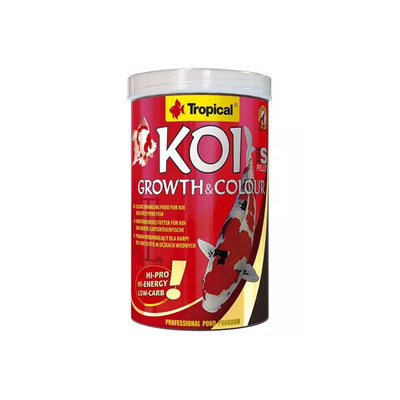 TROPICAL- Koi Growth & Colour Pellet size S 1000ml/400g