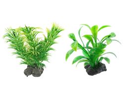 Obrázok Tetra - rastlina plastová XS zelená 6ks
