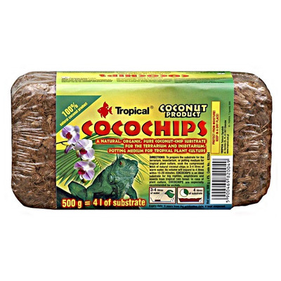 Obrázok TROPICAL-Cocochips 500g-podlož.terárium