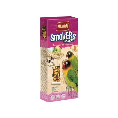 VITAPOL-Tyčinka agapornisy 2ks ovocná