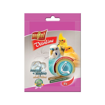 VITAPOL-Vitaline mušle+kalcium vtáky 50g