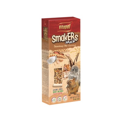 VITAPOL-tyčinka orechová hlod/králik 2ks