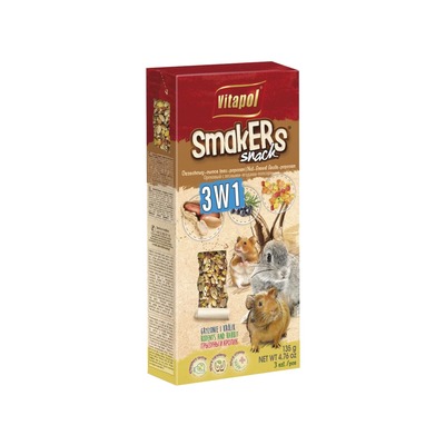 VITAPOL-tyčinka 3v1 orech/les.ov/popc3ks