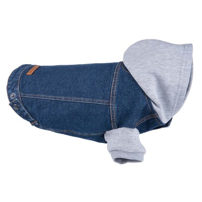 Oblečenie bunda s kapucňou 25 cm Denim 25 [g] x 29 [b] x 42 [d] cm  tmavo modrá