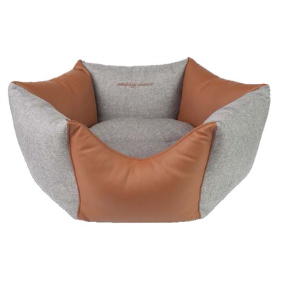 Ležadlo CLASSIC Crown 2in1 M 58(o)x23(h)cm svetlo sivé