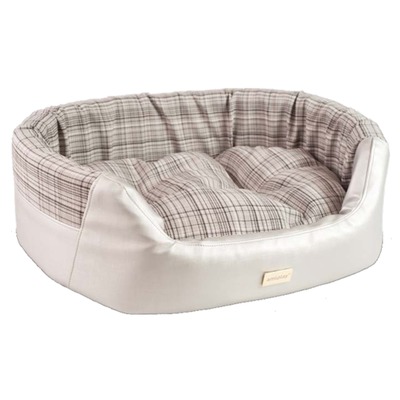 Ležadlo VENUS Ellipse 2in1 M 64(x)x55(y)x19(h)cm strieborné