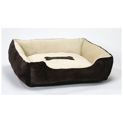 Ležadlo SIESTA 65x60x20cm hnedá/bežová