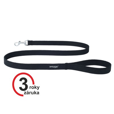 Voditko bavlnené XL 140cm x 3cm čierne