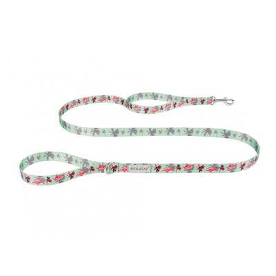 Voditko Be Happy M 150cm x 2,0cm flamingo Amiplay