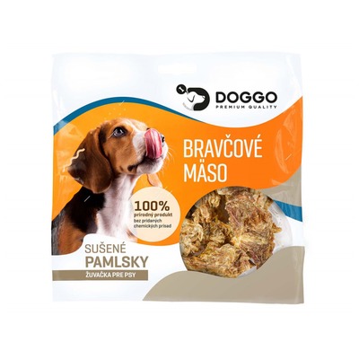 DOGGO sušené bravčové mäso 250g balené v ochrannej atmosfére