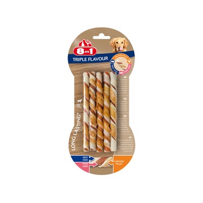 8in1 Triple-Flavour Twisted sticks 10ks