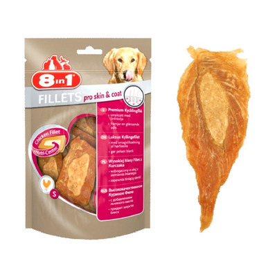 8in1 FilletsProSkinCoat 80g S-koža srsť
