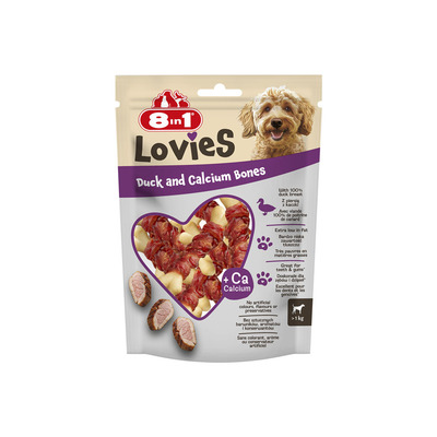 8in1 Lovies Duck&Calcium Bones 80g